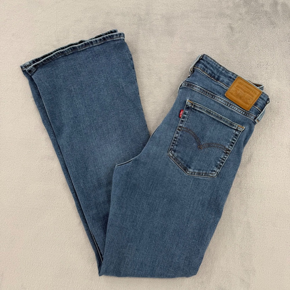 Levi's Blue Flare & Wide Leg Jeans